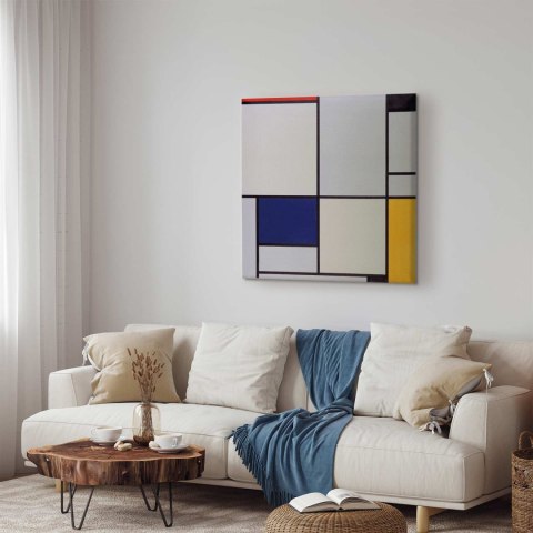 Obraz - Piet Mondrian - Tableau I 40x40 Standard