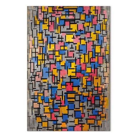 Obraz XXL - Piet Mondrian - Kompozycja 87x130