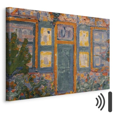 Obraz - Piet Mondrian - Dom w słońcu 30x20 Akustyczny