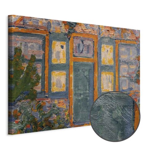 Obraz - Piet Mondrian - Dom w słońcu 30x20 Premium Print
