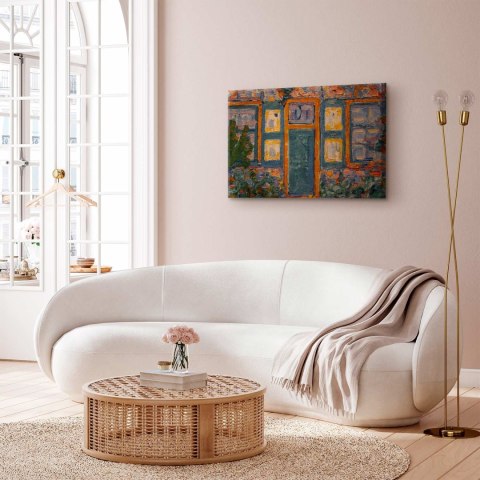 Obraz - Piet Mondrian - Dom w słońcu 30x20 Premium Print