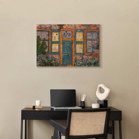 Obraz - Piet Mondrian - Dom w słońcu 30x20 Premium Print
