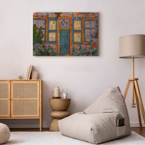 Obraz - Piet Mondrian - Dom w słońcu 60x40 Standard