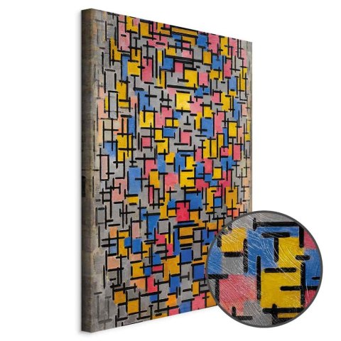 Obraz - Piet Mondrian - Kompozycja 20x30 Premium Print
