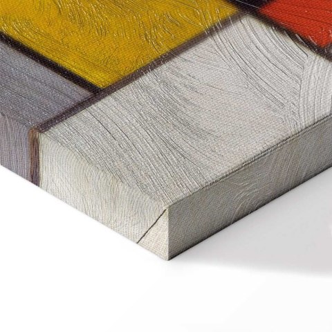 Obraz - Piet Mondrian - Kompozycja A 40x40 Premium Print