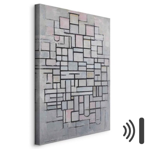 Obraz - Piet Mondrian - Kompozycja nr IV 20x30 Akustyczny