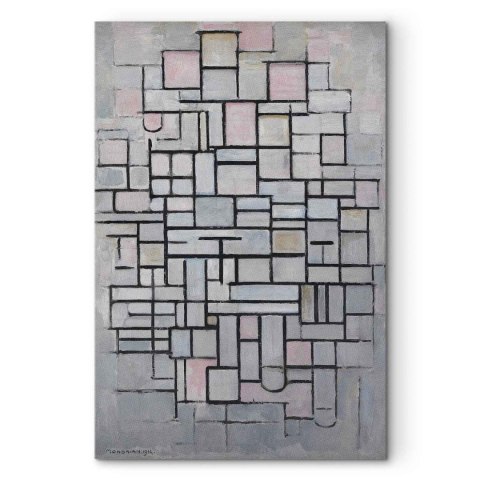 Obraz - Piet Mondrian - Kompozycja nr IV 40x60 Na płótnie włoskim