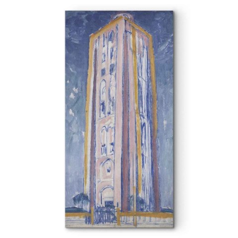 Obraz - Piet Mondrian - Latarnia morska w Westcapelle 40x80 Standard