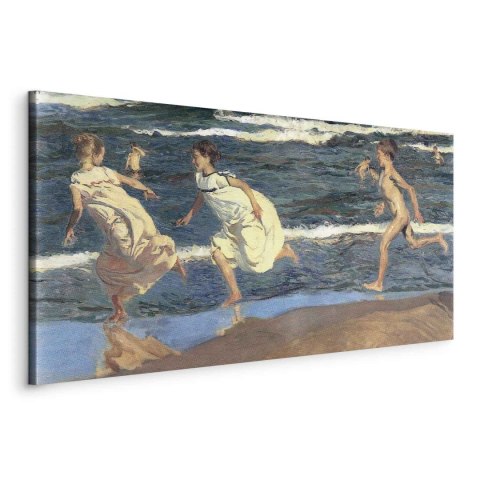 Obraz - Joaquín Sorolla y Bastida - Bieg wzdłuż plaży 60x30 Standard