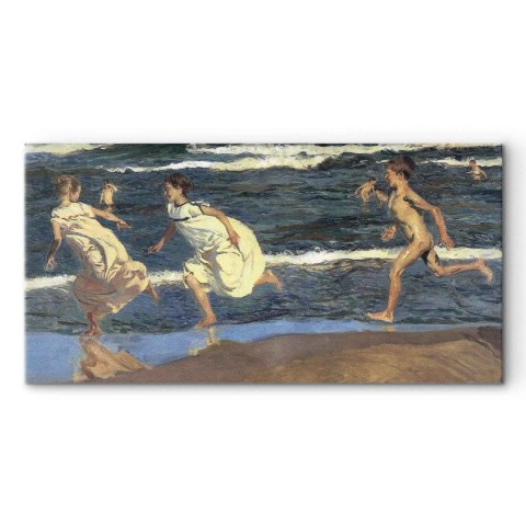 Obraz - Joaquín Sorolla y Bastida - Bieg wzdłuż plaży 60x30 Standard
