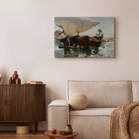 Obraz - Joaquín Sorolla y Bastida - Powrót z połowu 30x20 Akustyczny