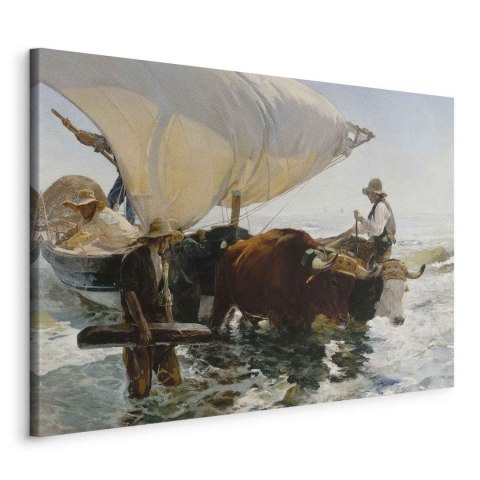 Obraz - Joaquín Sorolla y Bastida - Powrót z połowu 30x20 Standard