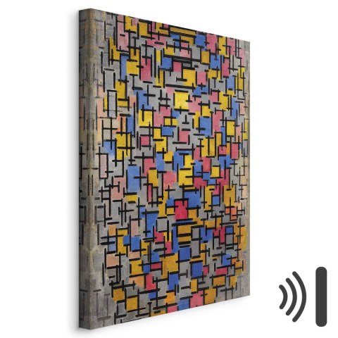 Obraz - Piet Mondrian - Kompozycja 20x30 Akustyczny