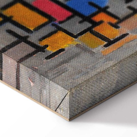 Obraz - Piet Mondrian - Kompozycja 20x30 Akustyczny