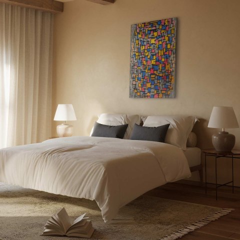 Obraz - Piet Mondrian - Kompozycja 40x60 Standard