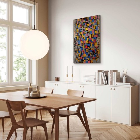 Obraz - Piet Mondrian - Kompozycja 60x90 Standard
