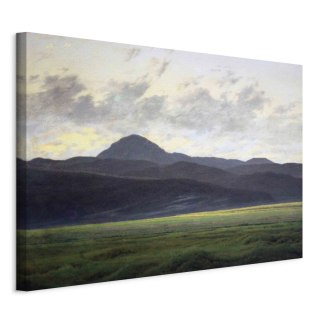 Obraz - Caspar David Friedrich - Górski krajobraz w Czechach 120x80 Standard
