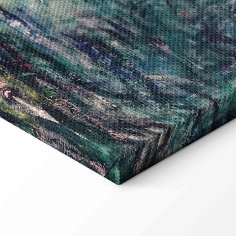 Obraz - Claude Monet - Japoński mostek 80x80 Standard