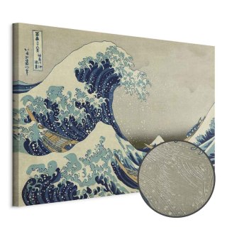 Obraz - Hokusai Katsushika - Wielka fala w Kanagawie 120x80 Premium Print