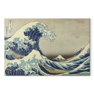 Obraz - Hokusai Katsushika - Wielka fala w Kanagawie 90x60 Premium Print