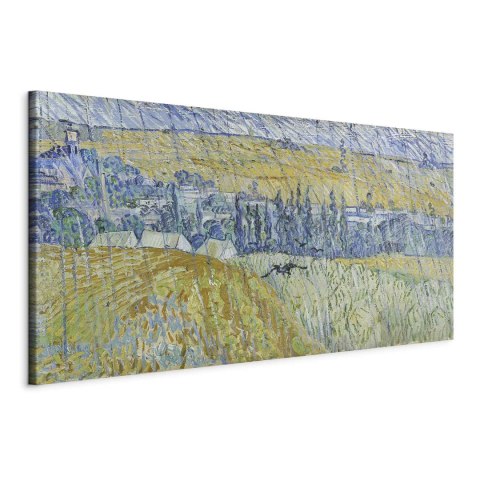 Obraz XXL - Vincent van Gogh - Auvers w deszczu 150x75