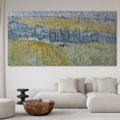 Obraz XXL - Vincent van Gogh - Auvers w deszczu 170x85