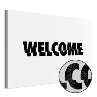 Obraz - Welcome (1-częściowy) szeroki 60x40 Premium Print
