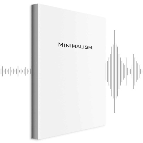 Obraz - Minimalizm (1-częściowy) pionowy 20x30 Akustyczny