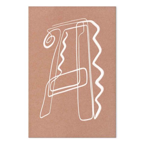 Obraz - Stylowe A (1-częściowy) pionowy 80x120 Akustyczny