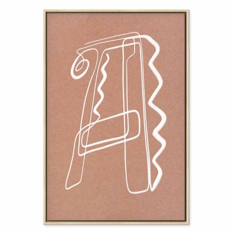 Obraz - Stylowe A (1-częściowy) pionowy 80x120 W ramie drewnianej naturalnej