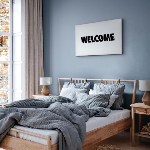 Obraz - Welcome (1-częściowy) szeroki 90x60 Standard