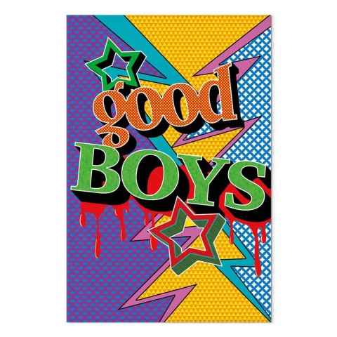 Obraz - Good Boys (1-częściowy) pionowy 20x30 Na płótnie włoskim