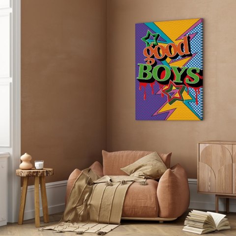 Obraz - Good Boys (1-częściowy) pionowy 20x30 Premium Print