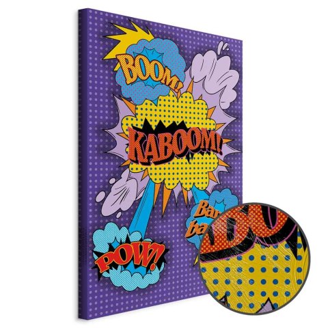 Obraz - Kaboom! (1-częściowy) pionowy 20x30 Premium Print