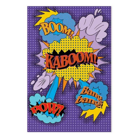 Obraz - Kaboom! (1-częściowy) pionowy 20x30 Premium Print
