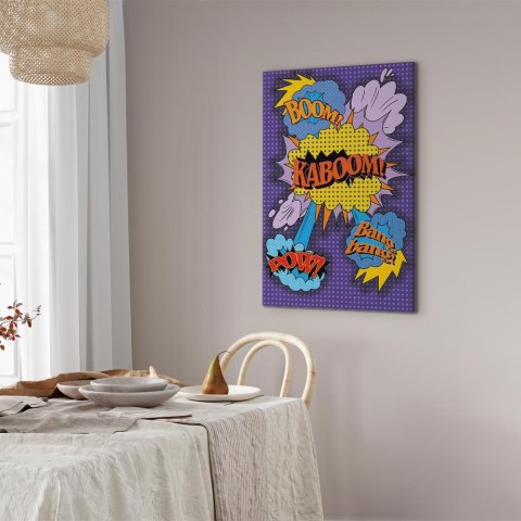 Obraz - Kaboom! (1-częściowy) pionowy 20x30 Standard