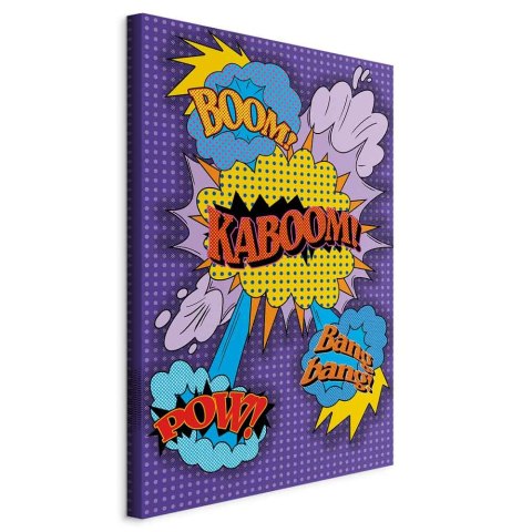 Obraz - Kaboom! (1-częściowy) pionowy 60x90 Standard
