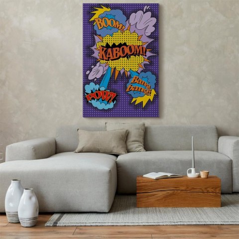 Obraz - Kaboom! (1-częściowy) pionowy 60x90 Standard