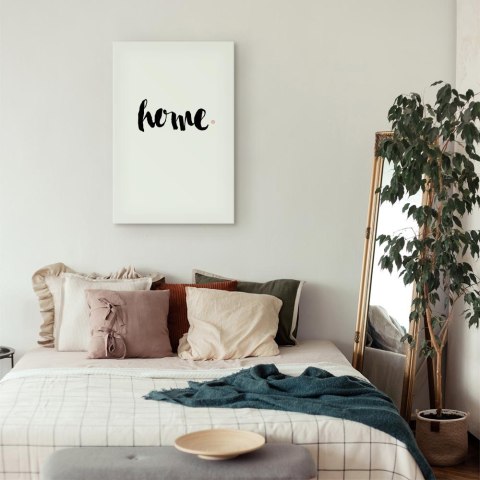 Obraz - Dom i kropka (1-częściowy) pionowy 20x30 Na płótnie włoskim