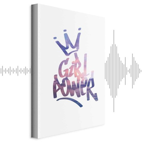 Obraz - Girl Power (1-częściowy) pionowy 20x30 Akustyczny