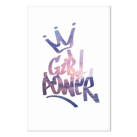 Obraz - Girl Power (1-częściowy) pionowy 20x30 Premium Print