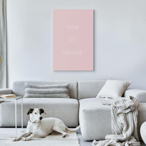 Obraz - Now or Never (1-częściowy) pionowy 20x30 Standard