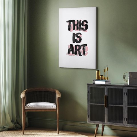 Obraz - This Is Art (1-częściowy) pionowy 20x30 Na płótnie włoskim