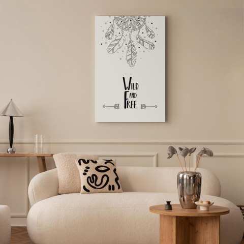 Obraz - Wild and Free (1-częściowy) pionowy 20x30 Akustyczny