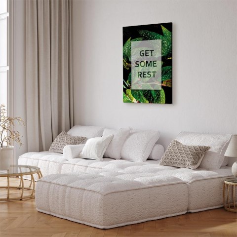 Obraz - Get Some Rest (1-częściowy) pionowy 40x60 Na płótnie włoskim