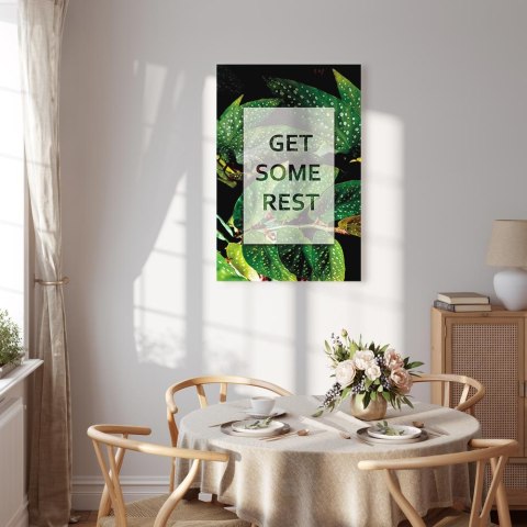Obraz - Get Some Rest (1-częściowy) pionowy 40x60 Na płótnie włoskim