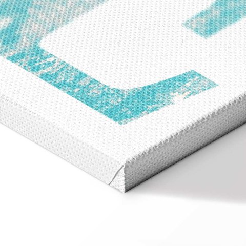 Obraz - Kwitnące litery (1-częściowy) pionowy 20x30 Standard