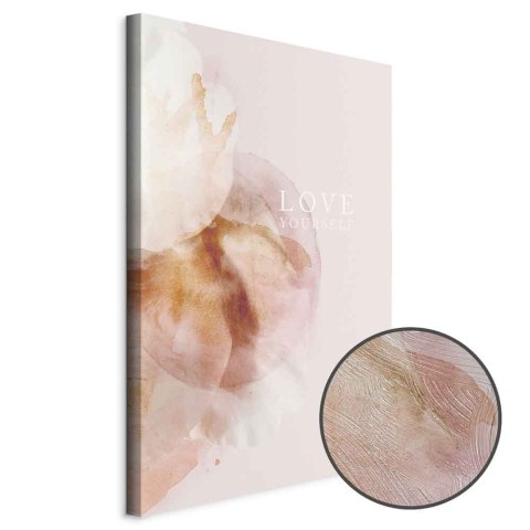 Obraz - Love Yourself (1-częściowy) pionowy 20x30 Premium Print