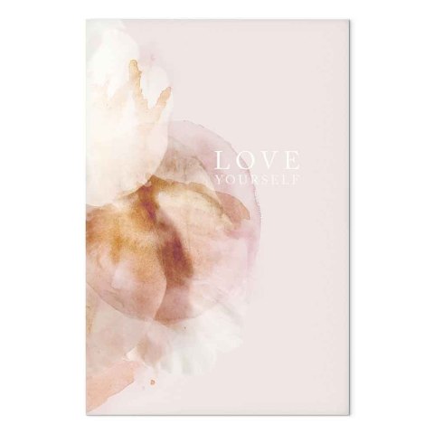 Obraz - Love Yourself (1-częściowy) pionowy 20x30 Premium Print