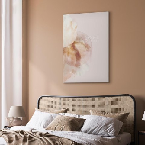 Obraz - Love Yourself (1-częściowy) pionowy 20x30 Premium Print